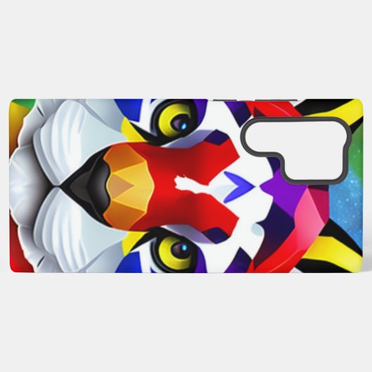 Alexander's Cat closeup Samsung S22 Ult phone case Samsung Galaxyケース (裏面横)