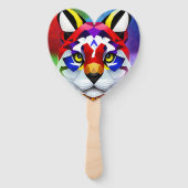 Alexander's Cat heart hand fans ハンドファン (裏面)