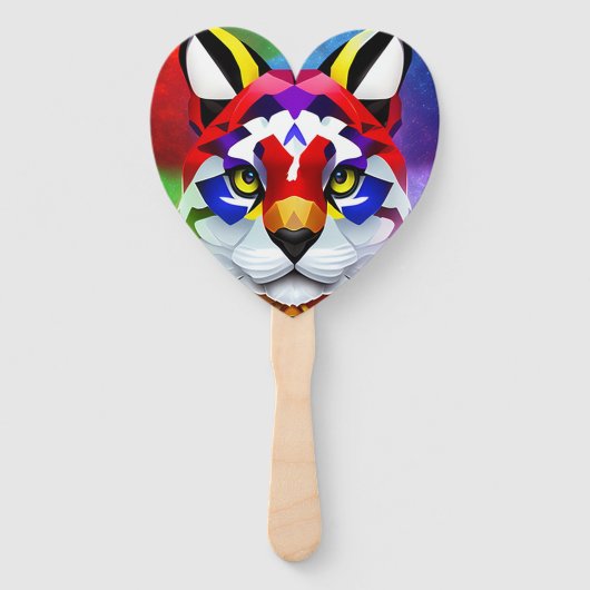 Alexander's Cat heart hand fans ハンドファン (正面)