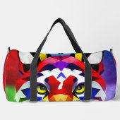 Alexander's Cat red duffel bag ダッフルバッグ (正面)