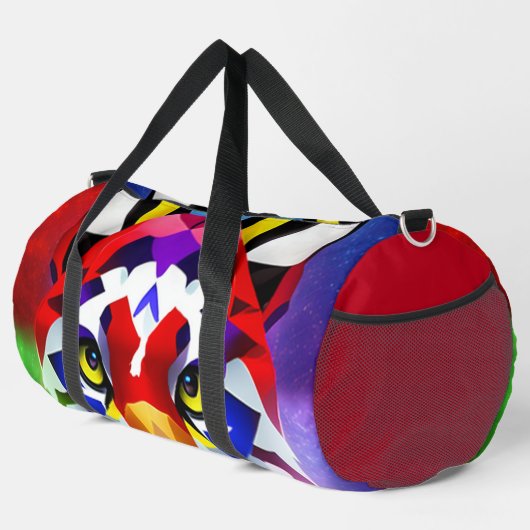 Alexander's Cat red duffel bag ダッフルバッグ (右コーナー)