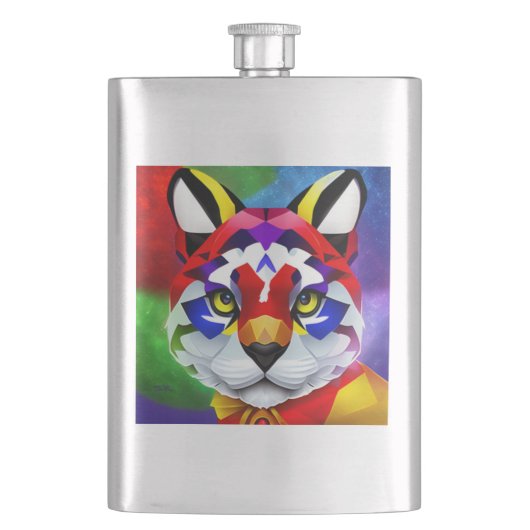 Alexander's Cat stainless steel flask フラスク (正面)
