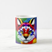 Alexander's Cat white center mug コーヒーマグカップ (中央)