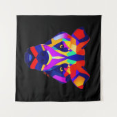 Alexander's Dog black tapestry タペストリー (正面(横))