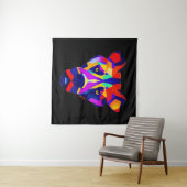 Alexander's Dog black tapestry タペストリー (インサイチュ(横))