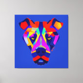 Alexander's Dog blue canvas print キャンバスプリント (正面)