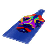 Alexander's Dog blue glass paddle cutting board カッティングボード (角)