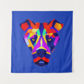 Alexander's Dog blue tapestry タペストリー (正面)