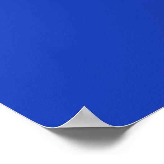 Alexander's Dog blue value matte poster ポスター (角)