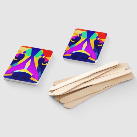 Alexander's Dog rectangle hand fans ハンドファン (組立なし)