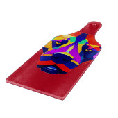 Alexander's Dog red glass paddle cutting board カッティングボード (角)