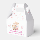 ALEXANDRA BABY SHOWER フェイバーボックス (裏面サイド)