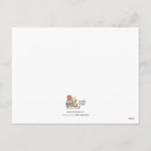 Alexandra Dikaiaによるсクリスマスのパターン シーズンポストカード (裏面)