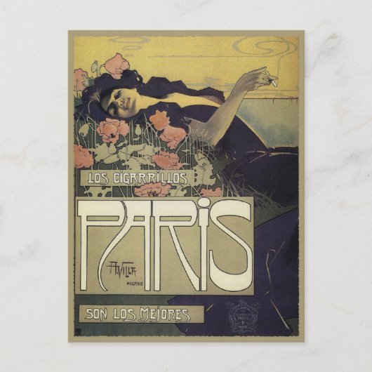Alexandre de Riquer'sのはが絵画き ポストカード (正面)
