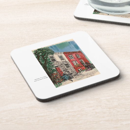 Alexandria, VA コースター (左側)