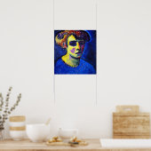 Alexej von Jawlensky Frauenkopf（女性の頭） ポスター (キッチン)