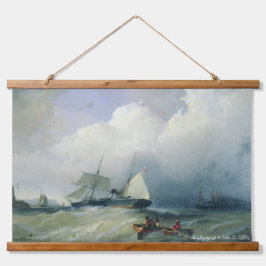 Alexey Bogolyuboff. The Baltic Sea. 1880s. 吊り下げ型タペストリー