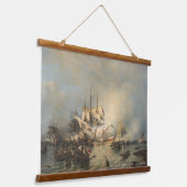 Alexey Bogolyuboff. The Grengam Sea Battle on... 吊り下げ型タペストリー (傾斜あり)