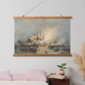 Alexey Bogolyuboff. The Grengam Sea Battle on... 吊り下げ型タペストリー (寝室)