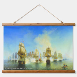 Alexey Bogolyuboff. The Mount Athos Battle... 吊り下げ型タペストリー