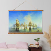 Alexey Bogolyuboff. The Mount Athos Battle... 吊り下げ型タペストリー (寝室)