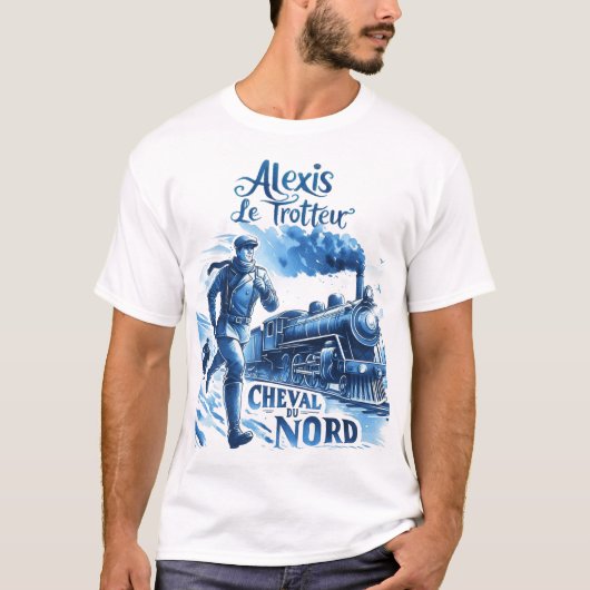 Alexis le Trotteur, cheval du nord Tシャツ (正面)