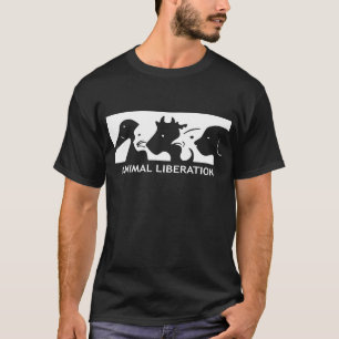 ALFの動物解放戦線の動物権の活動家 Tシャツ