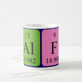 Alf定期的なテーブル名mug コーヒーマグカップ (中央)