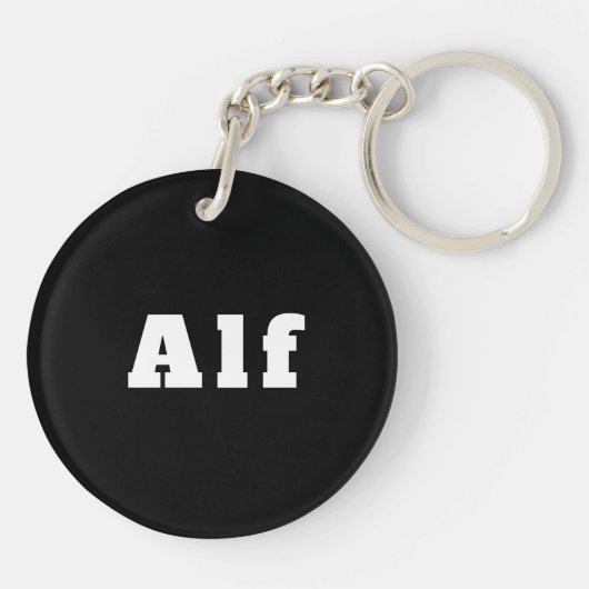 Alf キーホルダー (裏面)
