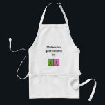 Alf periodic table name apron スタンダードエプロン<br><div class="desc">Alf spelled out as Al F (Aluminium Fluorine) on an apron for the scientist in you.</div>