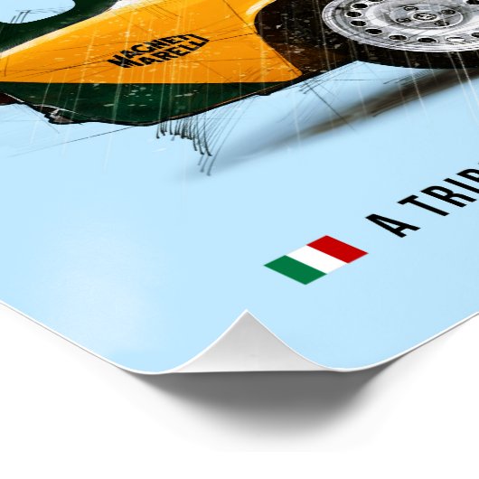 Alfa Giulia 1300 Tribute ポスター (コーナー)