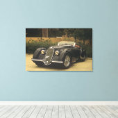 Alfa Romeo 8C 2900Bは非常に珍しく、非常に キャンバスプリント (インサイチュ (ウッドフロア))