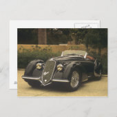 Alfa Romeo 8C 2900Bは非常に珍しく、非常に ポストカード (正面/裏面)