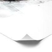 Alfa Romeo Giulia 1600 GTA Corse 1965 ポスター (コーナー)