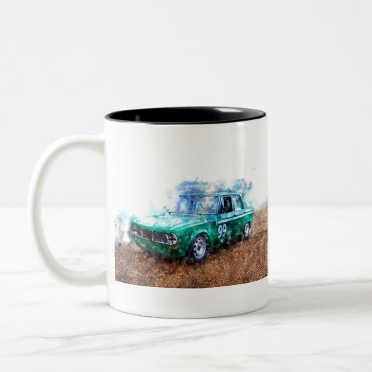 Alfa Romeo Giulia 1600 Ti Super ツートーンマグカップ (左)