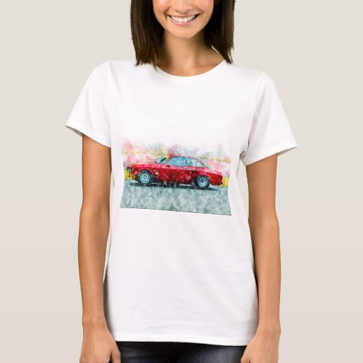 Alfa Romeo Giulia Tシャツ (正面)