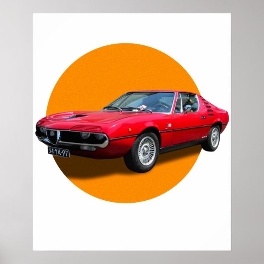 Alfa Romeo Montreal ポスター (正面)