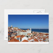 Alfama, Lisboa, Portugal ポストカード (正面/裏面)