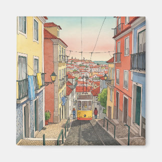 Alfama - Lisboa - Portugal マグネット