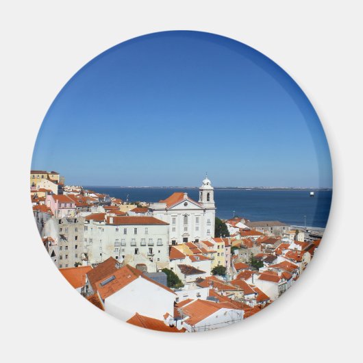 Alfama, Lisbon, Portugal マグネット (正面)