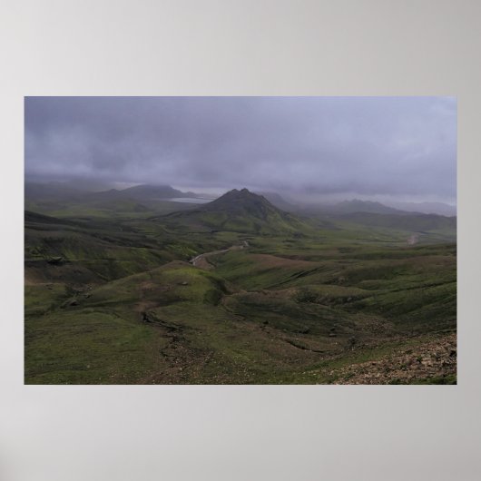 Alfavatnへのパス ポスター (正面)