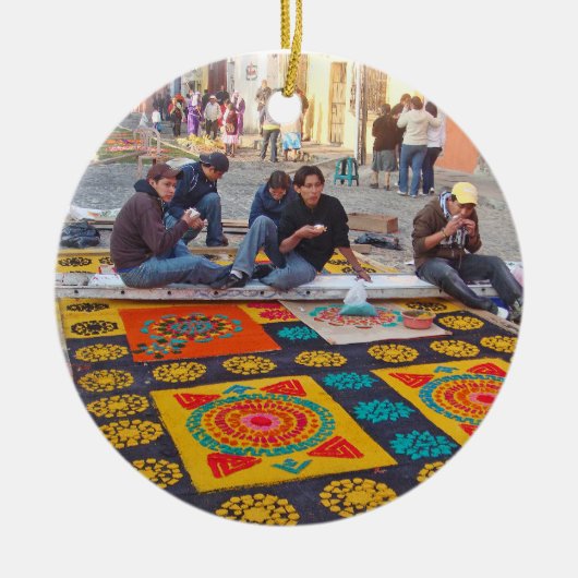 alfombra 18 セラミックオーナメント (正面)