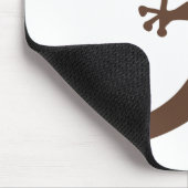 Alfombrillaのratonのヤモリ マウスパッド (コーナー)