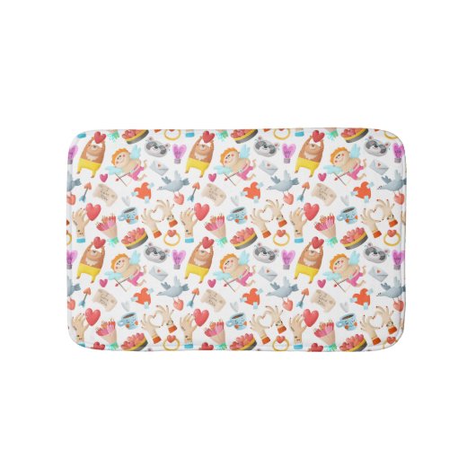 Alfombrilla de baño San Valentín バスマット (正面)