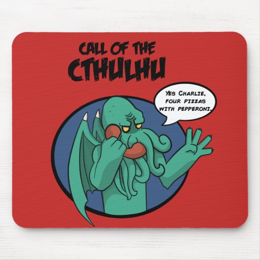 Alfombrilla de cthulhu マウスパッド (正面)