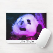 Alfombrilla De Ratón Bear Panda Life Style  trendi マウスパッド (マウス)