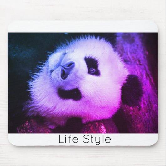 Alfombrilla De Ratón Bear Panda Life Style  trendi マウスパッド (正面)