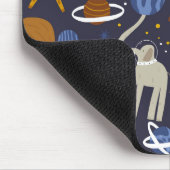 Alfombrilla de ratón colección Animals Outer Space マウスパッド (コーナー)