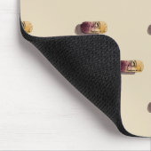 Alfombrilla de ratón con acuarela de corchos マウスパッド (コーナー)