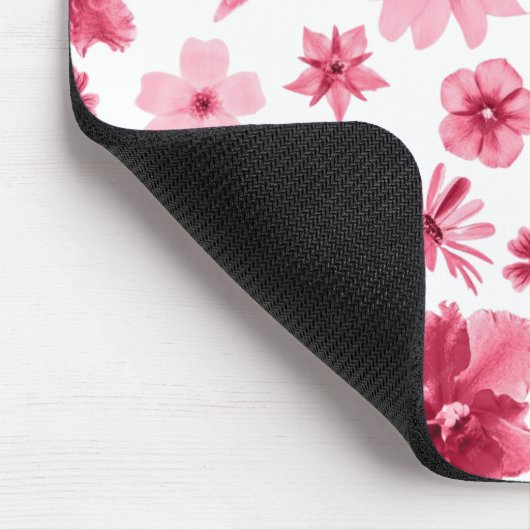 alfombrilla de ratón flores マウスパッド (コーナー)